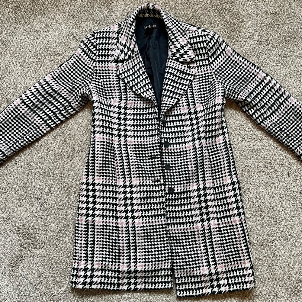 Plaid Coat